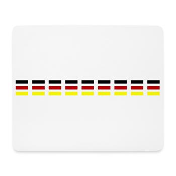 Germany Flag - Mouse Pad (horizontal) - white - Front