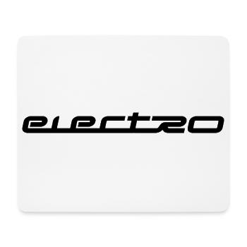 Electro music - Mouse Pad (horizontal) - white - Front