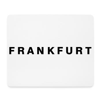 FRANKFURT - Mousepad (Querformat) - Weiß - Vorne