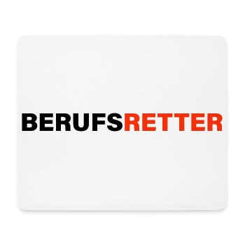 Professional rescuer - Mouse Pad (horizontal) - white - Front