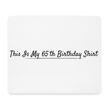 65th Anniversary Retro October 1960 - Mouse Pad (horizontal) - white - Front