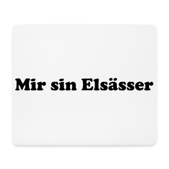 Mir_Sin_Elsasser - Mousepad (Querformat) - Weiß - Vorne