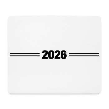 2026 Line Year - Mouse Pad (horizontal) - white - Front