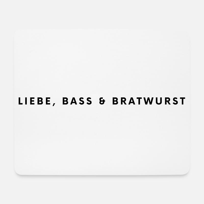 SCHRÜCKTIVAL - Mousepad (Querformat) - Weiß