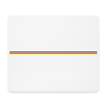 Deutschland Linie - Mousepad (Querformat) - Weiß - Vorne
