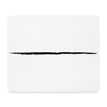 refroidir ligne coup de pinceau raye la ligne color - Mouse Pad (horizontal) - white - Front