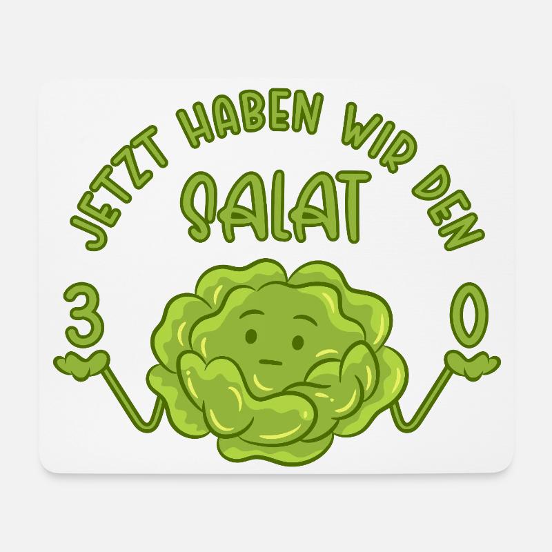 30 Jetzt haben wir den Salat - 30. Geburtstag - Mousepad (Querformat) - Weiß