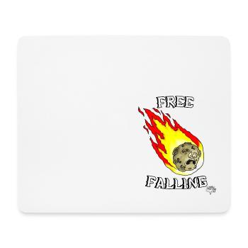 Chuck, the Meteorite - Mouse Pad (horizontal) - white - Front