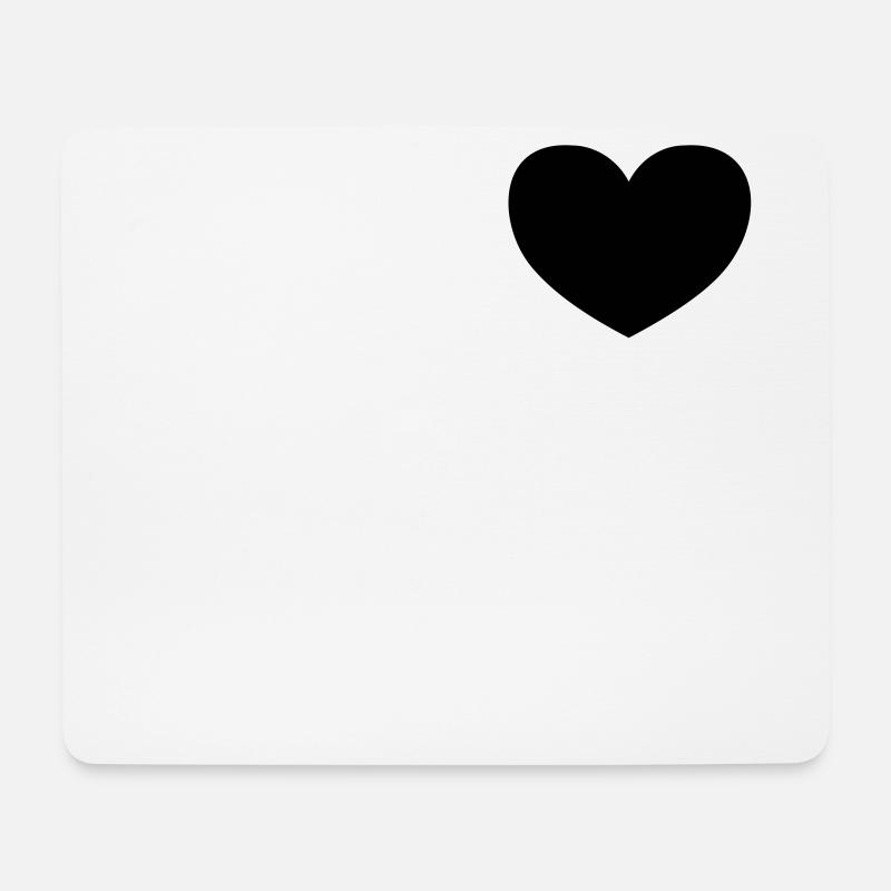 Ruf mich an / call me (1c) - Mousepad (Querformat) - Weiß