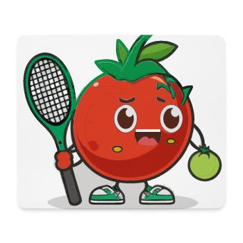 Racket Rocker - Mouse Pad (horizontal) - white - Front