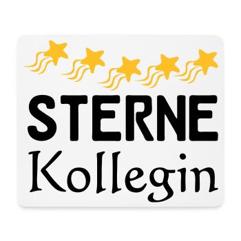 Sterne Kollegin Geschenk - Mousepad (Querformat) - Weiß - Vorne