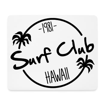 surf club surfing - Mouse Pad (horizontal) - white - Front