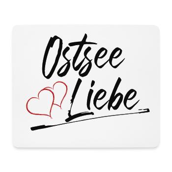 Ostsee Liebe - Mousepad (Querformat) - Weiß - Vorne
