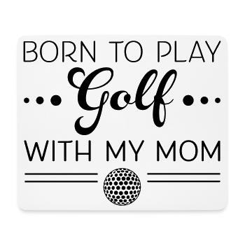 Golf - Mousepad (Querformat) - Weiß - Vorne