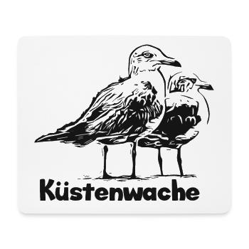 Küstenwache - Mousepad (Querformat) - Weiß - Vorne