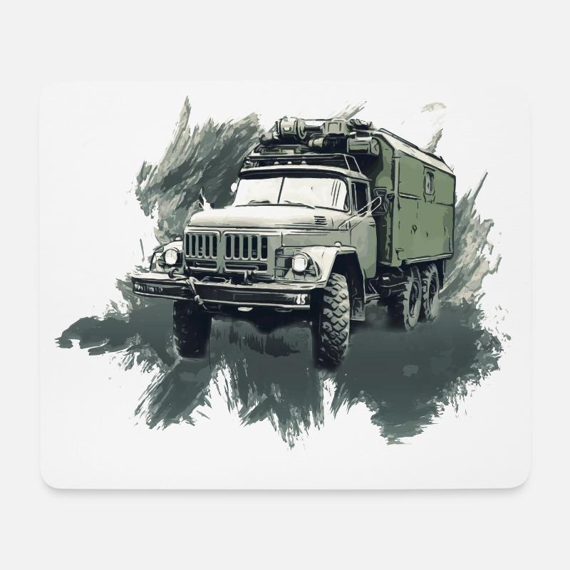 Zil 131 - Mousepad (Querformat) - Weiß