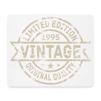 1995 Anniversaire Né Année de naissance millésime - Tapis de souris (format paysage) - blanc - Devant