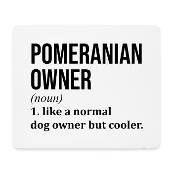 Pomeranian - Mouse Pad (horizontal) - white - Front