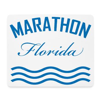 Marathon Florida Watercolour Style  - Mouse Pad (horizontal) - white - Front