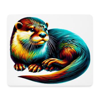 Otter - Mouse Pad (horizontal) - white - Front