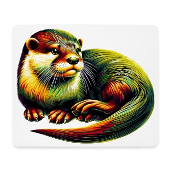 Otter - Mouse Pad (horizontal) - white - Front