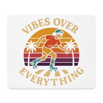 Rollerblader - Mousepad (Querformat) - Weiß - Vorne