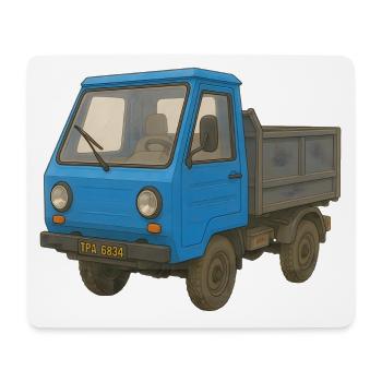 Kleiner Kraftzwerg - Mousepad (Querformat) - Weiß - Vorne