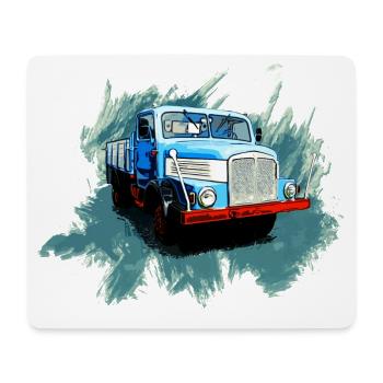 Ostkraft sur roues - Tapis de souris (format paysage) - blanc - Devant