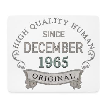 Since_December_1965 - Mousepad (Querformat) - Weiß - Vorne