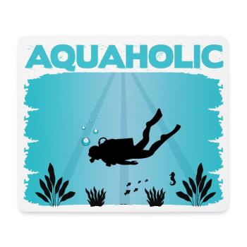 Diver Saying Design - Mouse Pad (horizontal) - white - Front