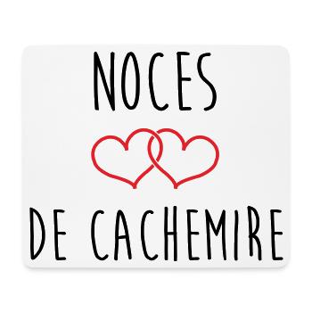 Cashmere wedding 47 years of marriage - Mouse Pad (horizontal) - white - Front