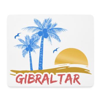 Gift for Gibraltar - Mouse Pad (horizontal) - white - Front
