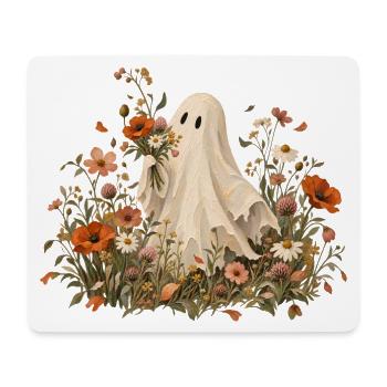 Wildblumen Geist - Mousepad (Querformat) - Weiß - Vorne