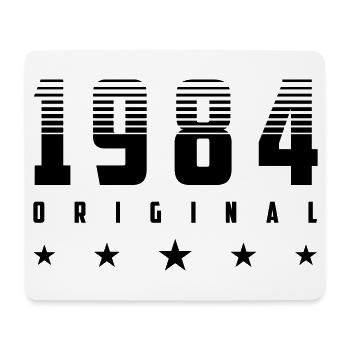 Original 1984 Year of birth | Color changeable | - Mouse Pad (horizontal) - white - Front