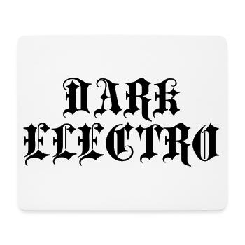 électro sombre - Tapis de souris (format paysage) - blanc - Devant