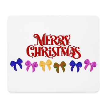 Défilé d’arcs de joyeux Noël - Tapis de souris (format paysage) - blanc - Devant