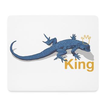 Lizard King - Mouse Pad (horizontal) - white - Front
