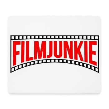 Farben änderbar | Film Junkie - Mousepad (Querformat) - Weiß - Vorne