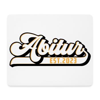 Farben änderbar | Abitur 2023 - Mousepad (Querformat) - Weiß - Vorne