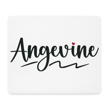 Angevine - Tapis de souris (format paysage) - blanc - Devant