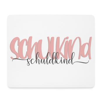 Schulkind Einschulung Grundschule Geschenk - Mousepad (Querformat) - Weiß - Vorne