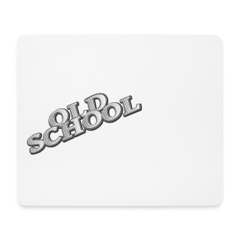 old school - Mouse Pad (horizontal) - white - Front