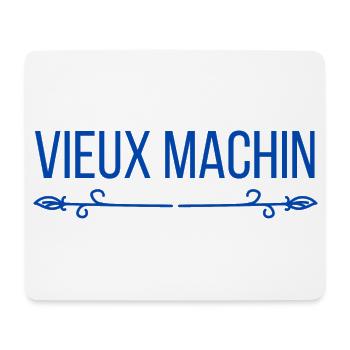 Vieux Machin Humour Anniversaire Homme - Tapis de souris (format paysage) - blanc - Devant