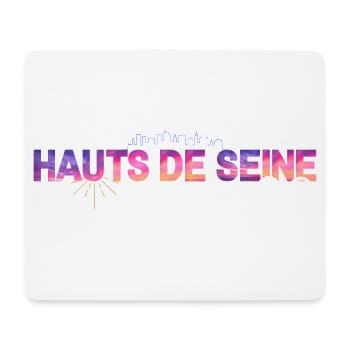 Hauts Seine Skyline Gradient 92 - Mouse Pad (horizontal) - white - Front
