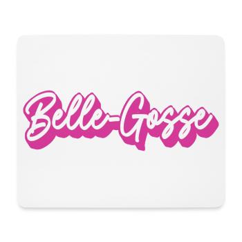 Schönes Kinderskript Pink - Mousepad (Querformat) - Weiß - Vorne