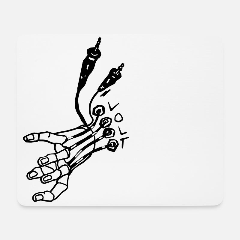 handcabels - Mouse Pad (horizontal) - white