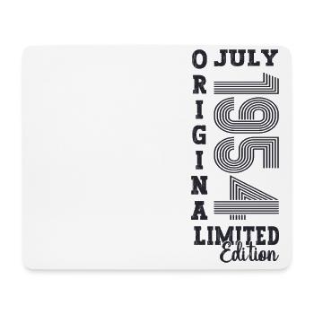 69th Birthday Man Original Juillet 1954 - Tapis de souris (format paysage) - blanc - Devant