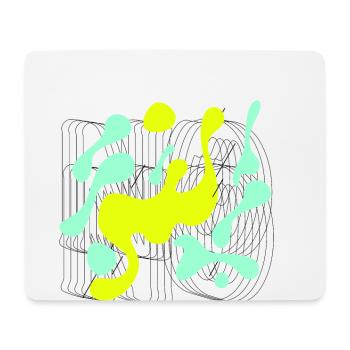 No Art - Mousepad (Querformat) - Weiß - Vorne