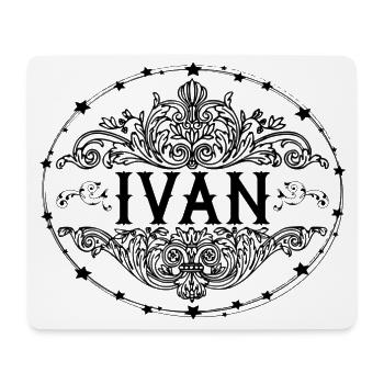 Ivan - Mousepad (Querformat) - Weiß - Vorne