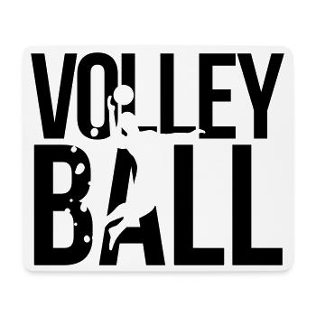 volleyball - Mousepad (Querformat) - Weiß - Vorne